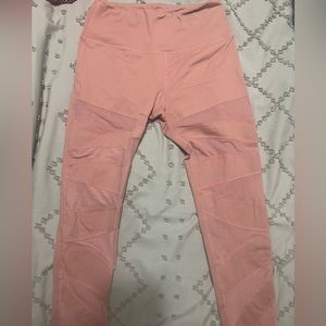 BuffBunny Mauve mesh panel leggings